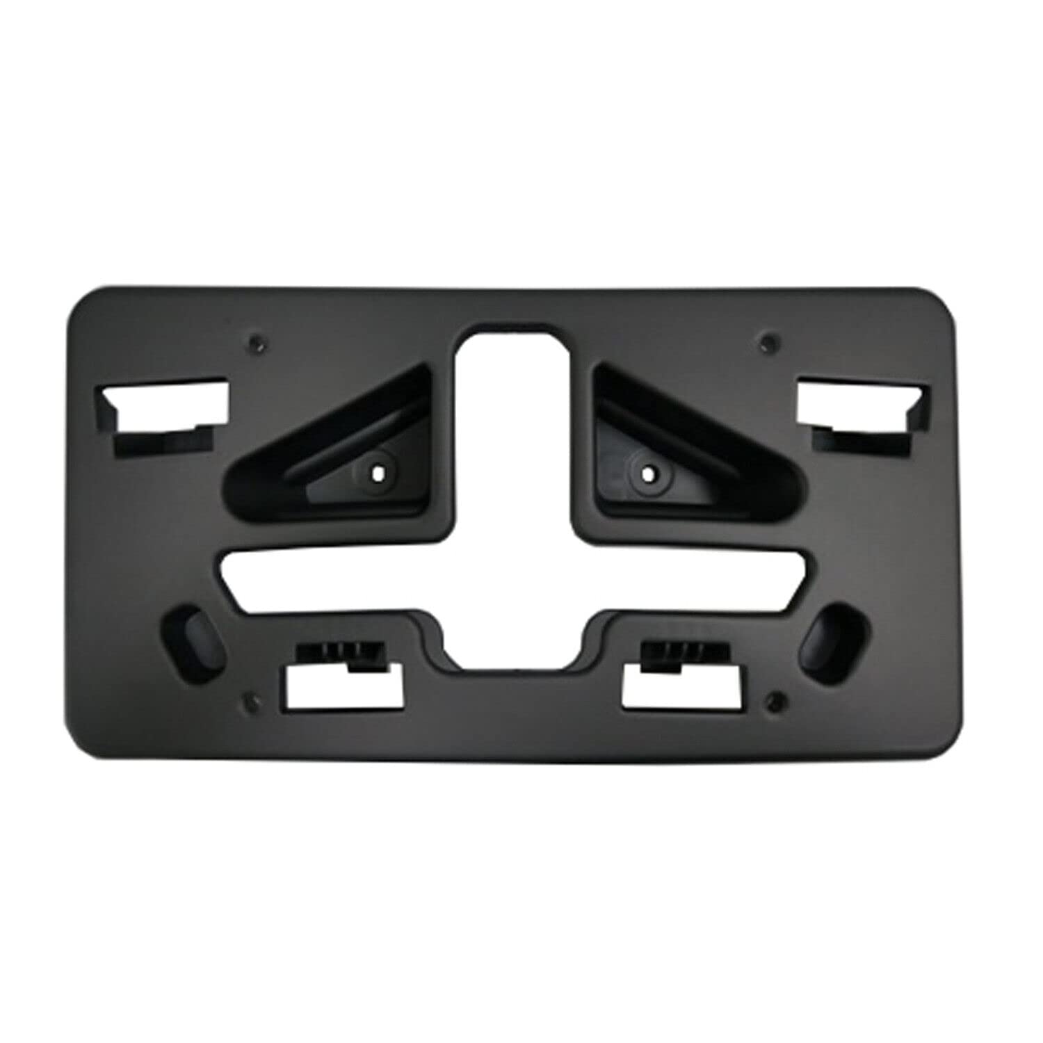 DAT AUTO PARTS Front License Plate Bumper Bracket Frame Cover Tag Holder Replacement for 2019 Chevrolet Cruze Sedan Hatchback Black Textured Plasti...