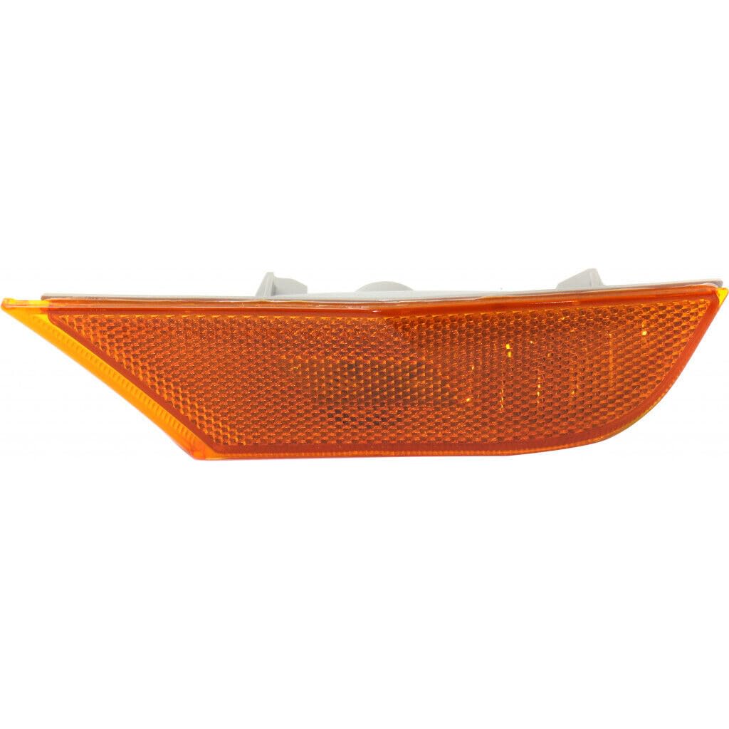 DAT AUTO PARTS Front Right Passenger Side Signal Side Marker Reflector Light Replacement For 2018 - 2023 Honda Odyssey Orange Lens HO2551128 33800T...