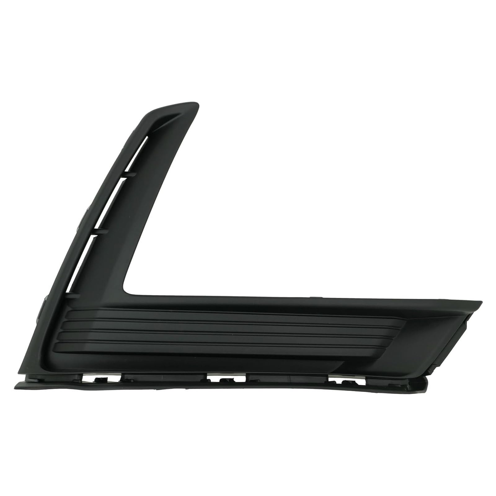 Front Passenger Side Bumper Cover Molding, Fits 2023-2026 Honda CRV, and CRV Hybrid, For EX/LX and Sport Models, Without Park Assist Sensor Hole, B...