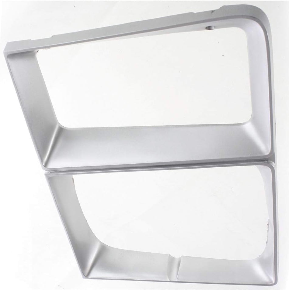 DAT AUTO PARTS Front Right Passenger Side Headlight Door Dual Lamp Bezel Trim Grille Molding Replacement For 1983 1984 Chevrolet Suburban Blazer Pi...