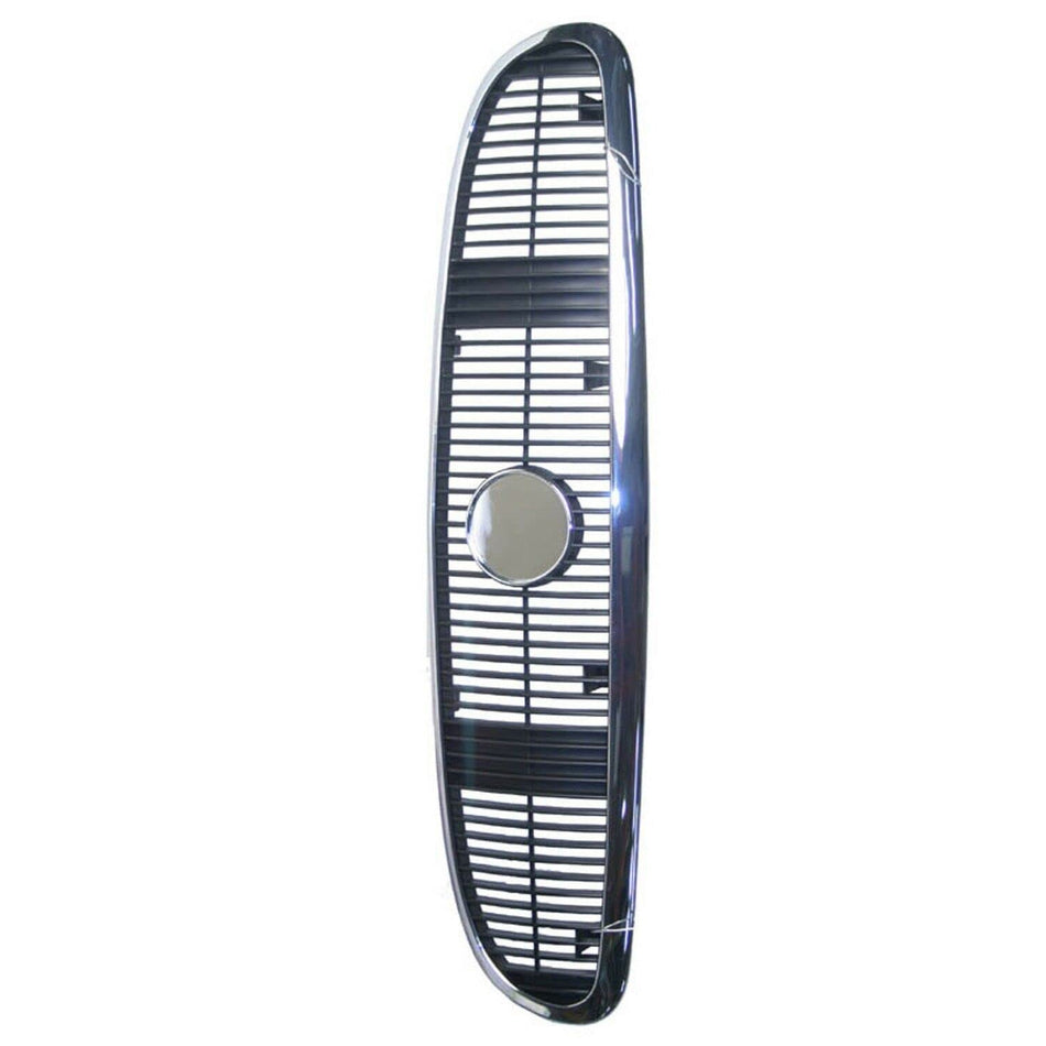 DAT AUTO PARTS Front Bumper Grille Grill Assembly Insert Panel Replacement for 2000-2003 Buick Century Black and Chrome Smooth Durable Plastic GM12...