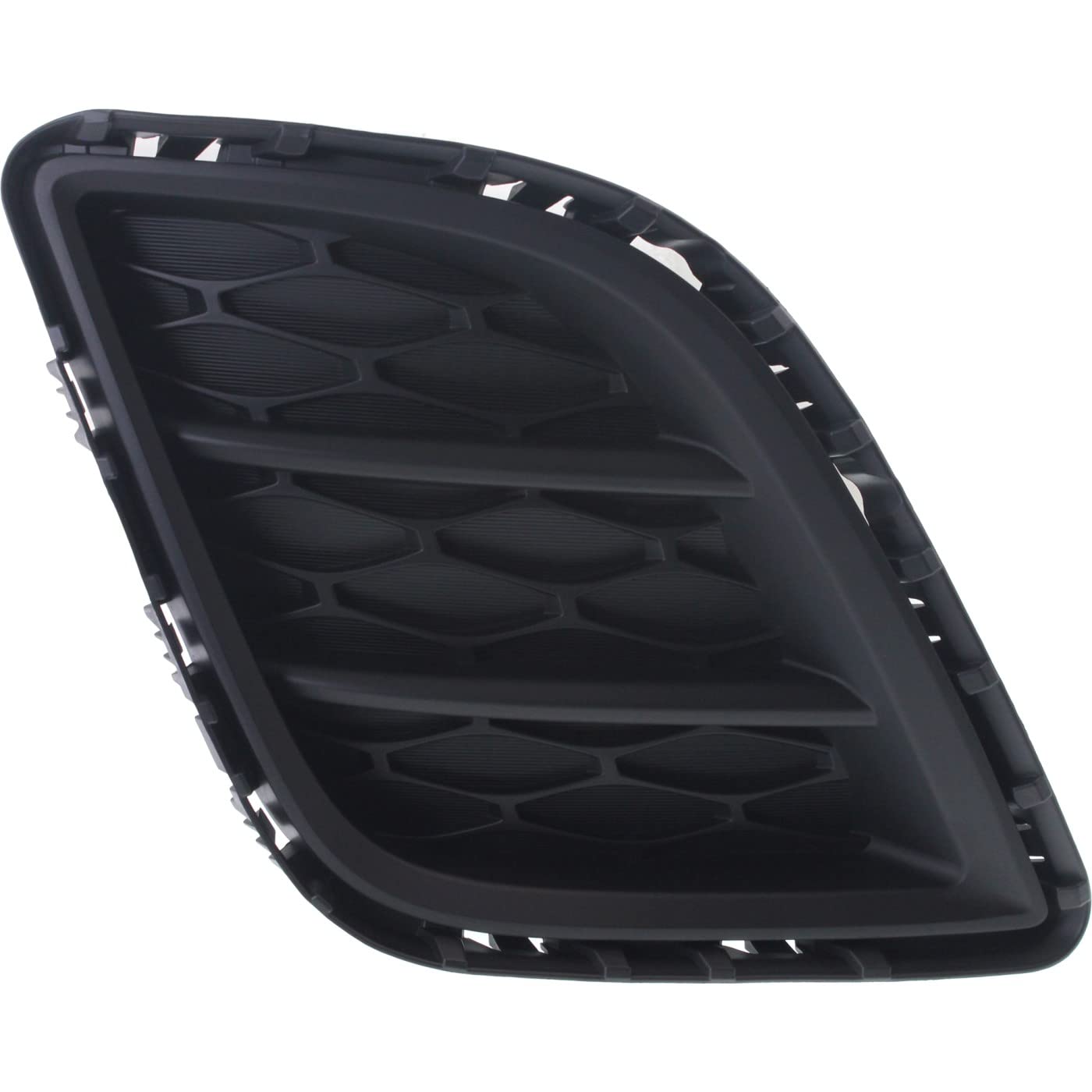 DAT AUTO PARTS Front Right Passenger Side Fog Lamp Hole Cover Trim Molding Replacement for 2010-2012 Mazda CX-7 Black Textured MA1039117 EH4450C11A