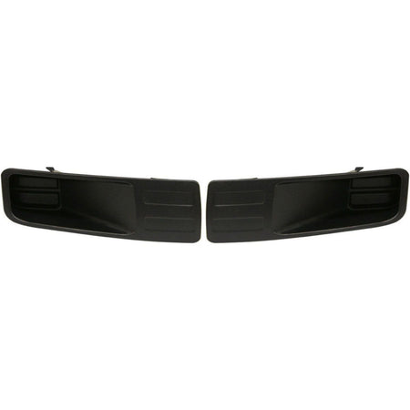 DAT AUTO PARTS Front Left Driver & Right Passenger Side Set Bumper Fog Light Cover Lamp Hole Insert Trim Pair Molding Replacement for 2006-2009 For...