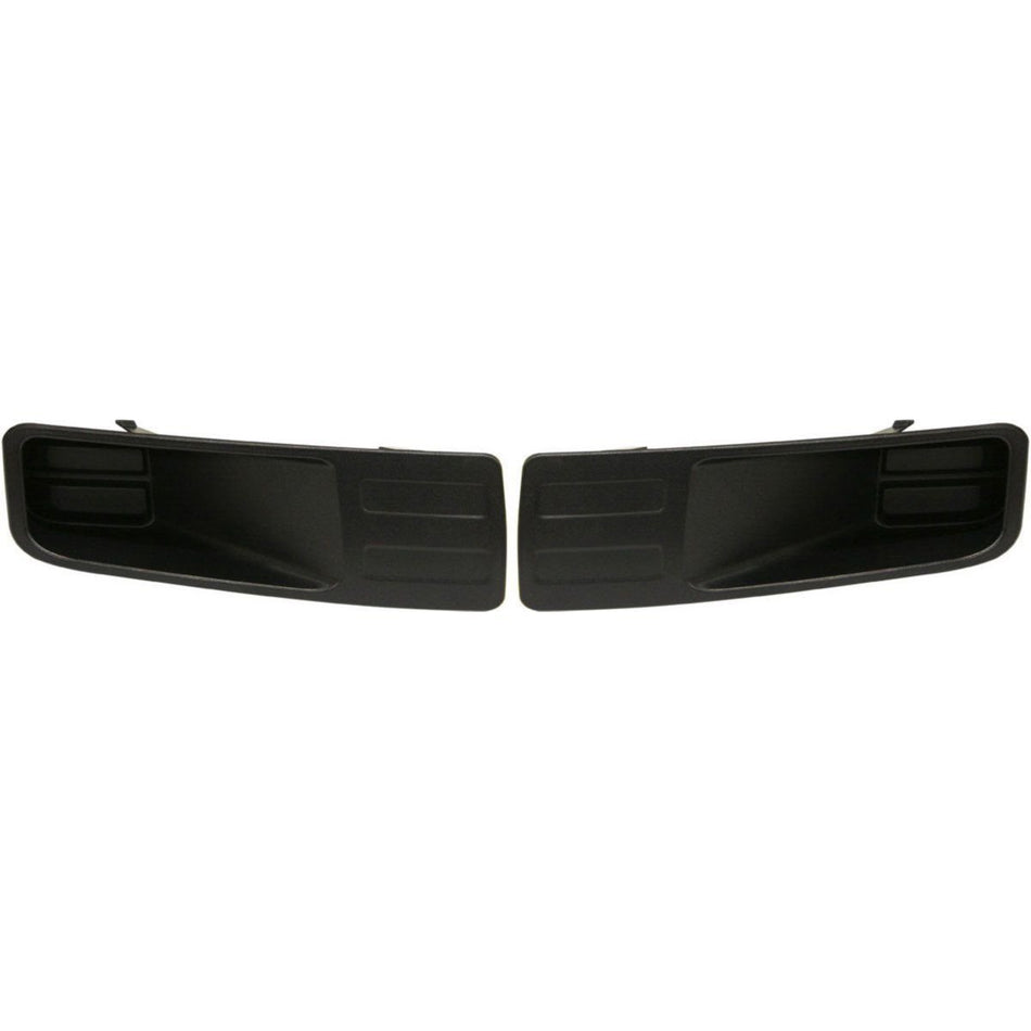 DAT AUTO PARTS Front Left Driver & Right Passenger Side Set Bumper Fog Light Cover Lamp Hole Insert Trim Pair Molding Replacement for 2006-2009 For...