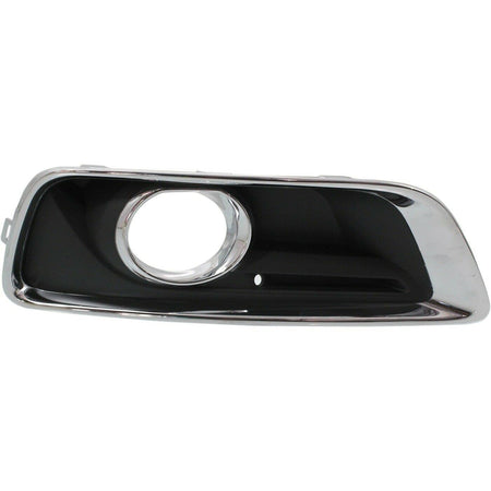 DAT AUTO PARTS Front Right Passenger Side Fog Light Hole Bezel Trim Molding Bumper Insert Replacement for 2013-2016 Chevrolet Malibu Black Textured...