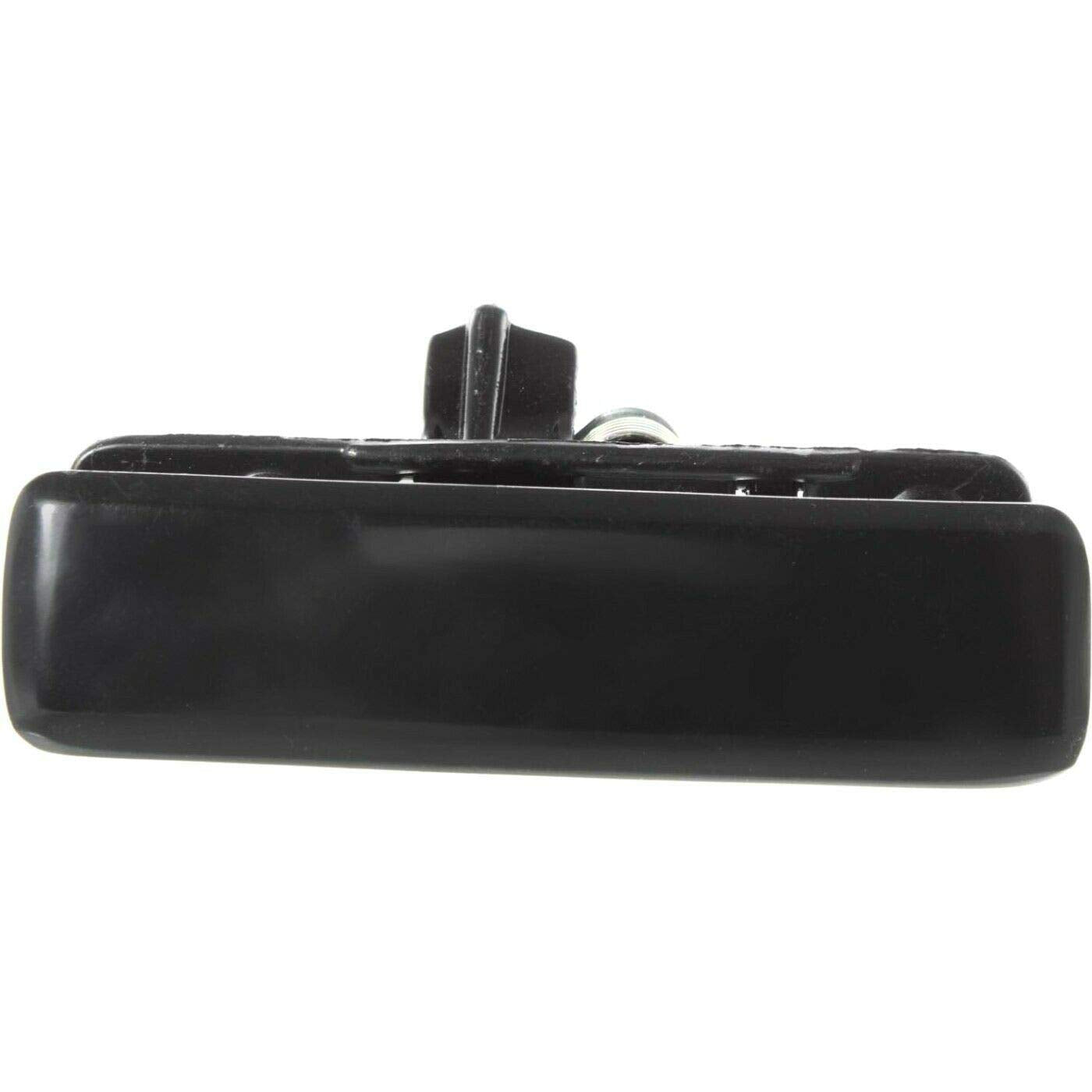 DAT AUTO PARTS Outside Front Left Driver Side Exterior Door Handle Replacement For 92 - 05 GMC Safari Chevrolet Astro Black Smooth GM1310108 15719665