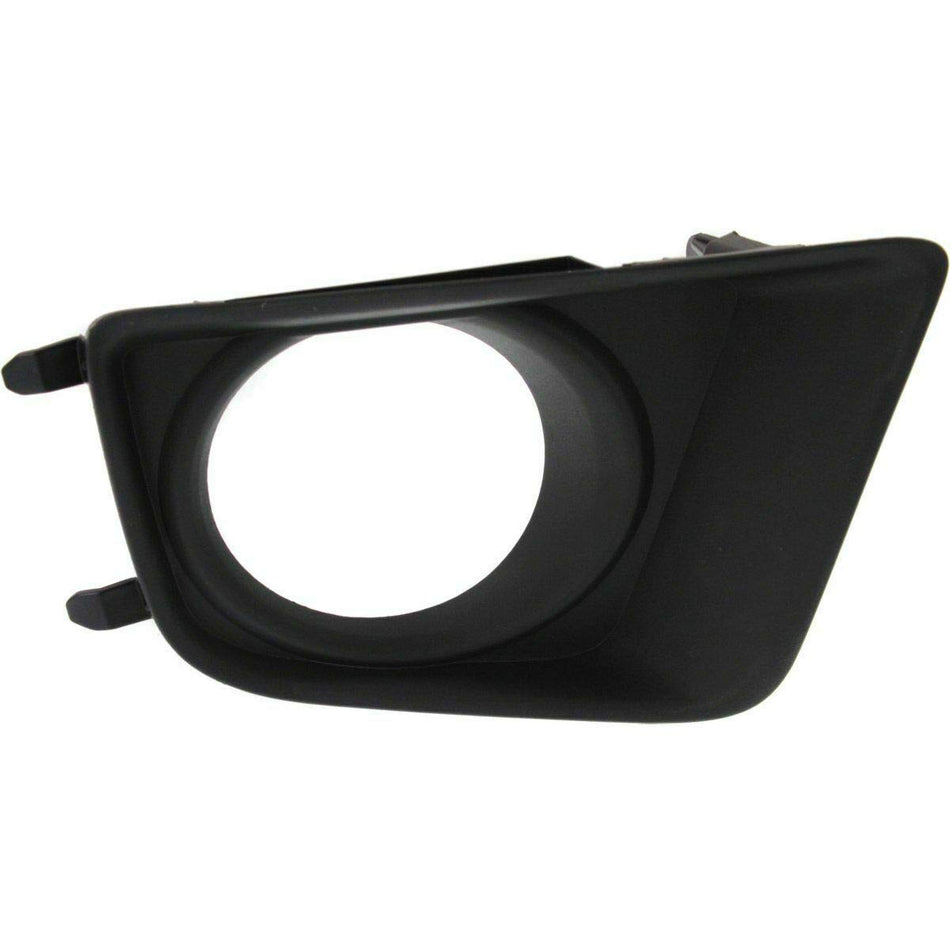 DAT AUTO PARTS Front Right Passenger Side Bumper Insert Fog Light Bezel Molding Cover Grille Trim Replacement for 2012-2015 Toyota Tacoma Black Tex...