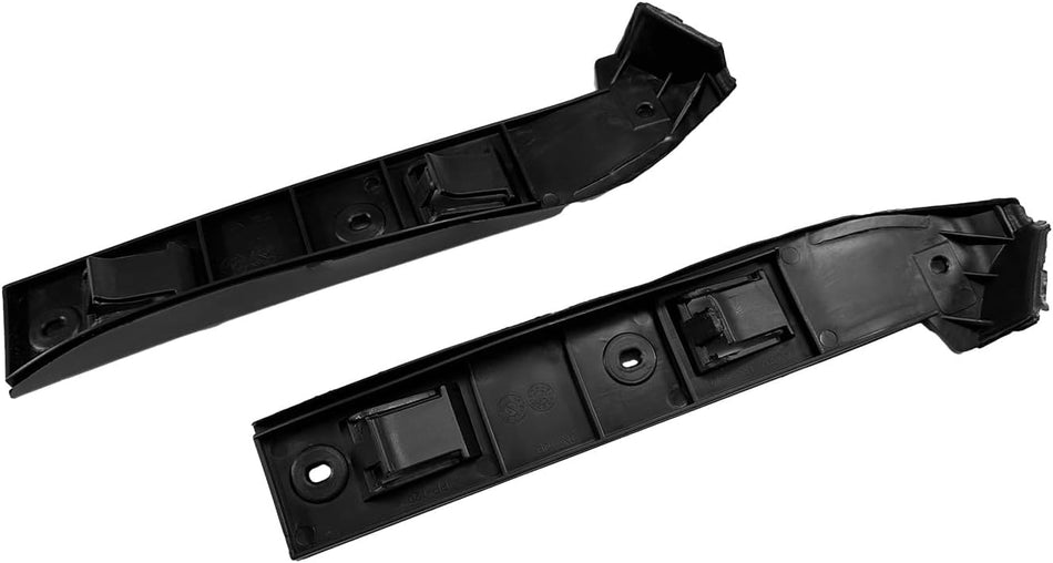 Front Left Driver Right Passenger Side Pair Bumper Bracket Filler Support Guide Set Of Two Replacement For 1999-2005 Volkswagen Jetta Black Texture...