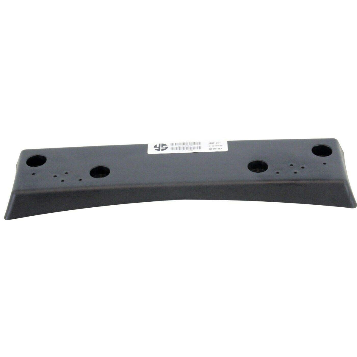 DAT AUTO PARTS Front Bumper License Plate Bracket Frame Cover Tag Holder Replacement for 2010-2013 Kia Forte for Hatchback and Sedan Black Textured...