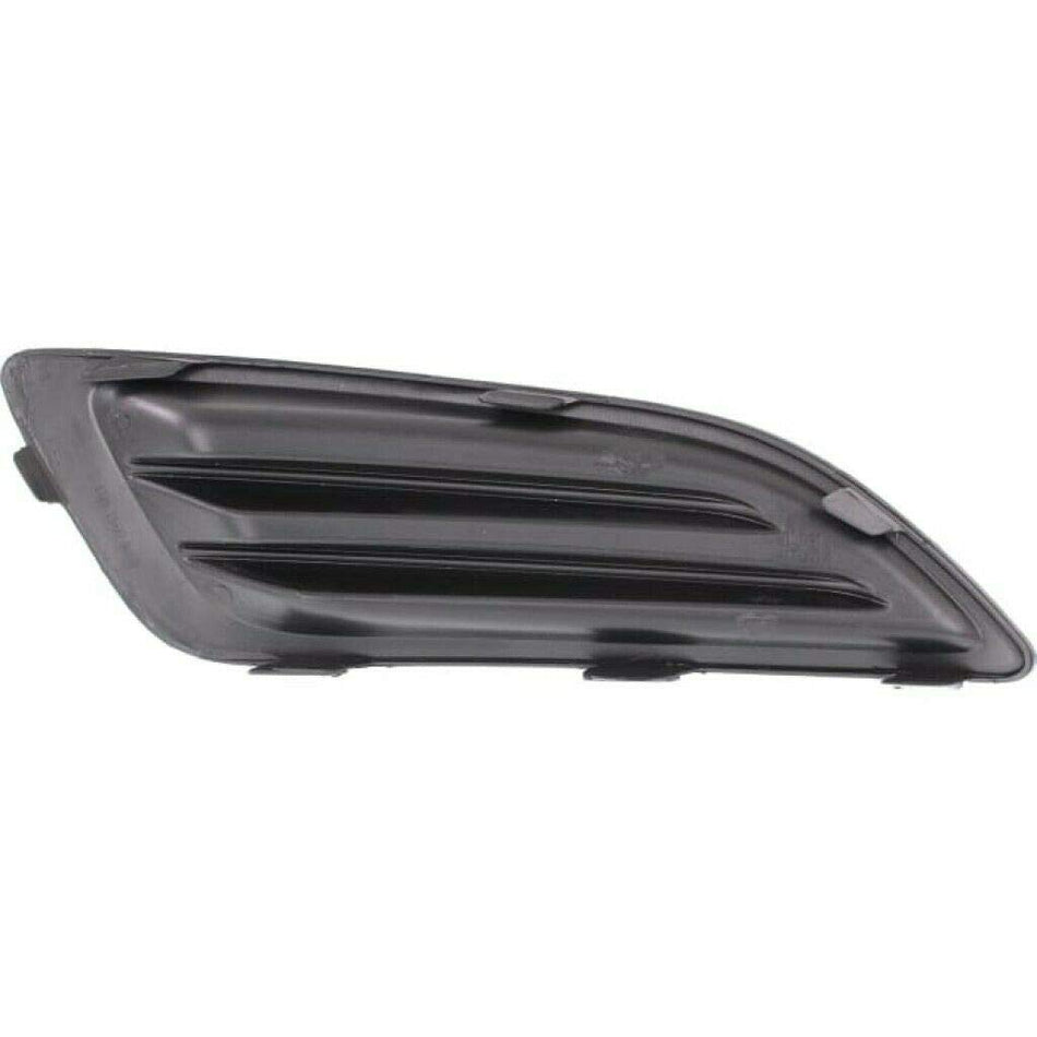 DAT AUTO PARTS Front Left Driver Side Fog Light Hole Cover Trim Molding Bumper Insert Replacement For 2014-2019 Ford Fiesta Sedan & Hatchback Model...