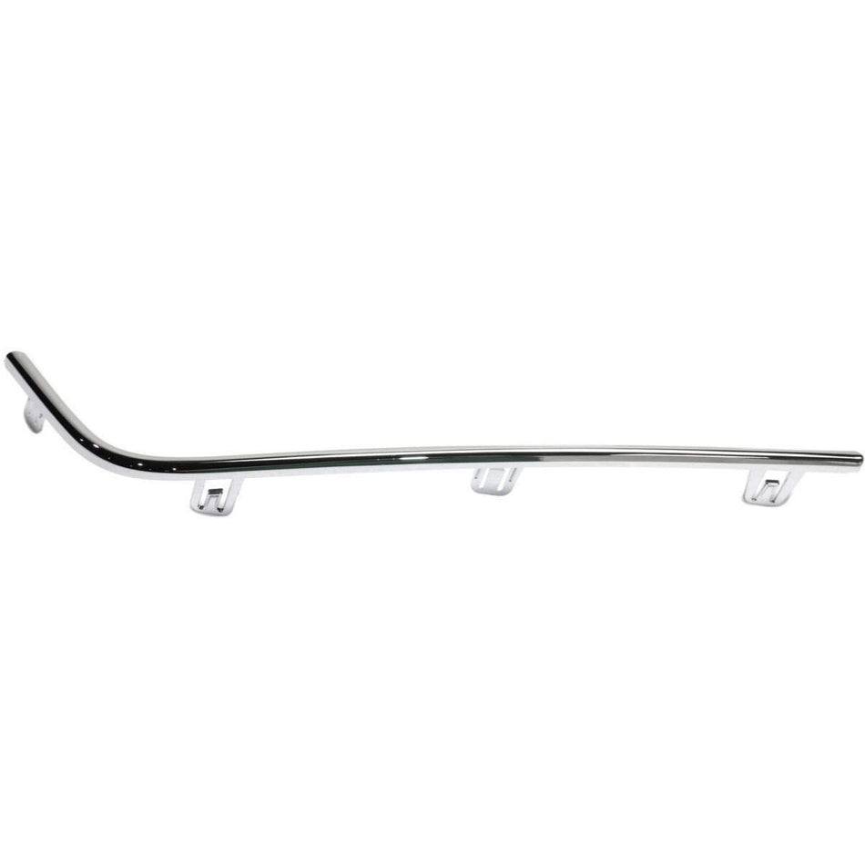 DAT AUTO PARTS RIGHT PASSENGER SIDE FRONT BUMPER GRILLE LOWER MOLDING REPLACEMENT FOR 2012 - 2014 ACURA TL AC1039100
