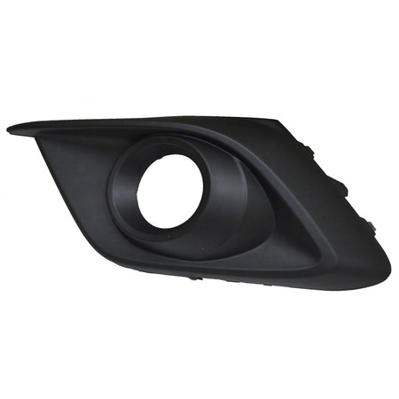 DAT AUTO PARTS Front Left Driver Side Bumper Cover Support Molding Bezel, Fits 2014-2016 Mazda 3, For Sedan and Hatchback, Black Plastic Textured F...