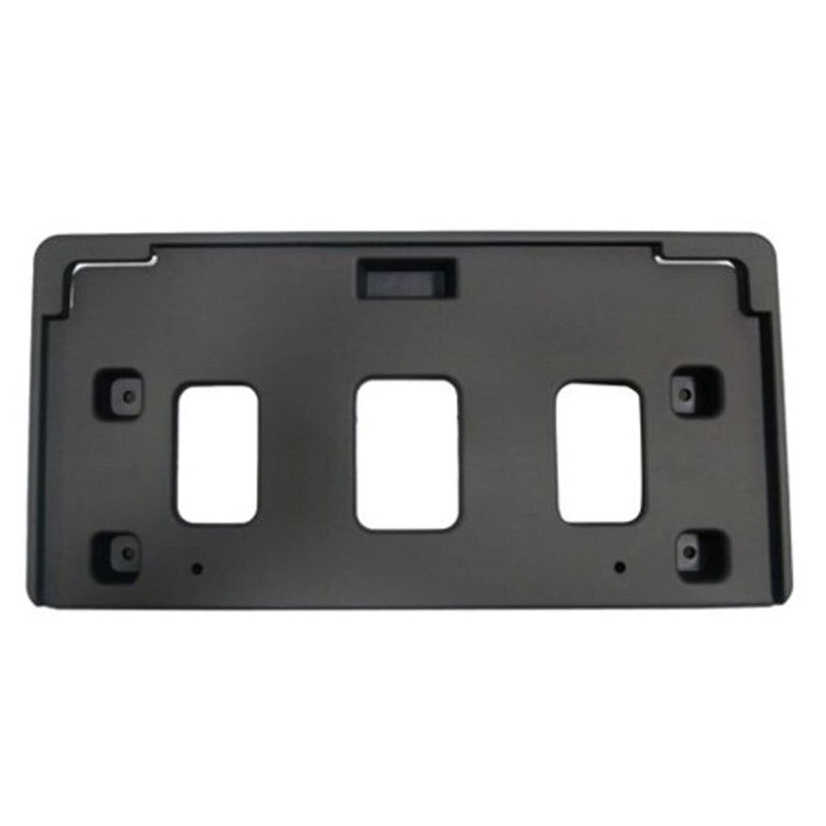 DAT AUTO PARTS Front License Plate Bracket Frame Cover Tag Holder Replacement for 2016 - 2018 Chevrolet Spark Black Smooth GM1068221 95259737