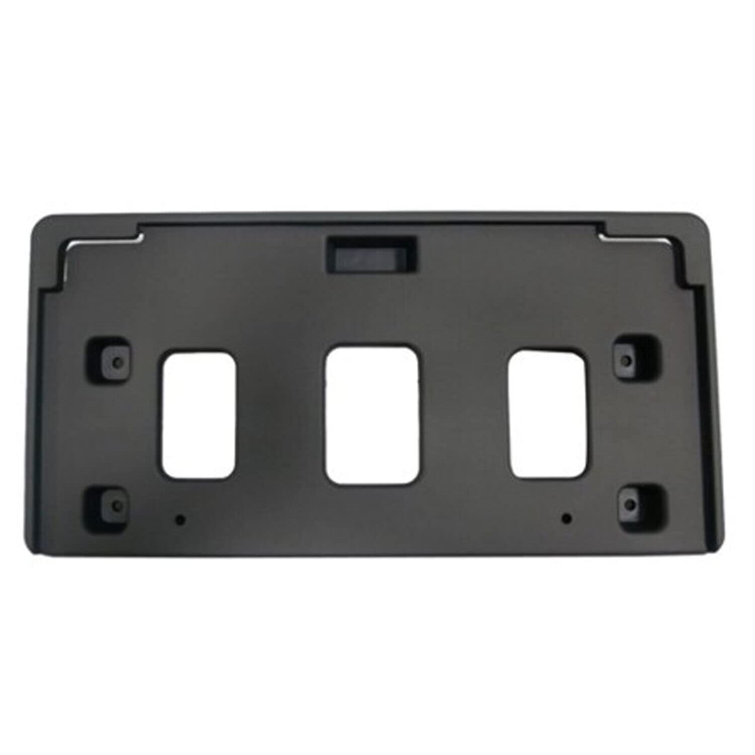 DAT AUTO PARTS Front License Plate Bracket Frame Cover Tag Holder Replacement for 2016 - 2018 Chevrolet Spark Black Smooth GM1068221 95259737