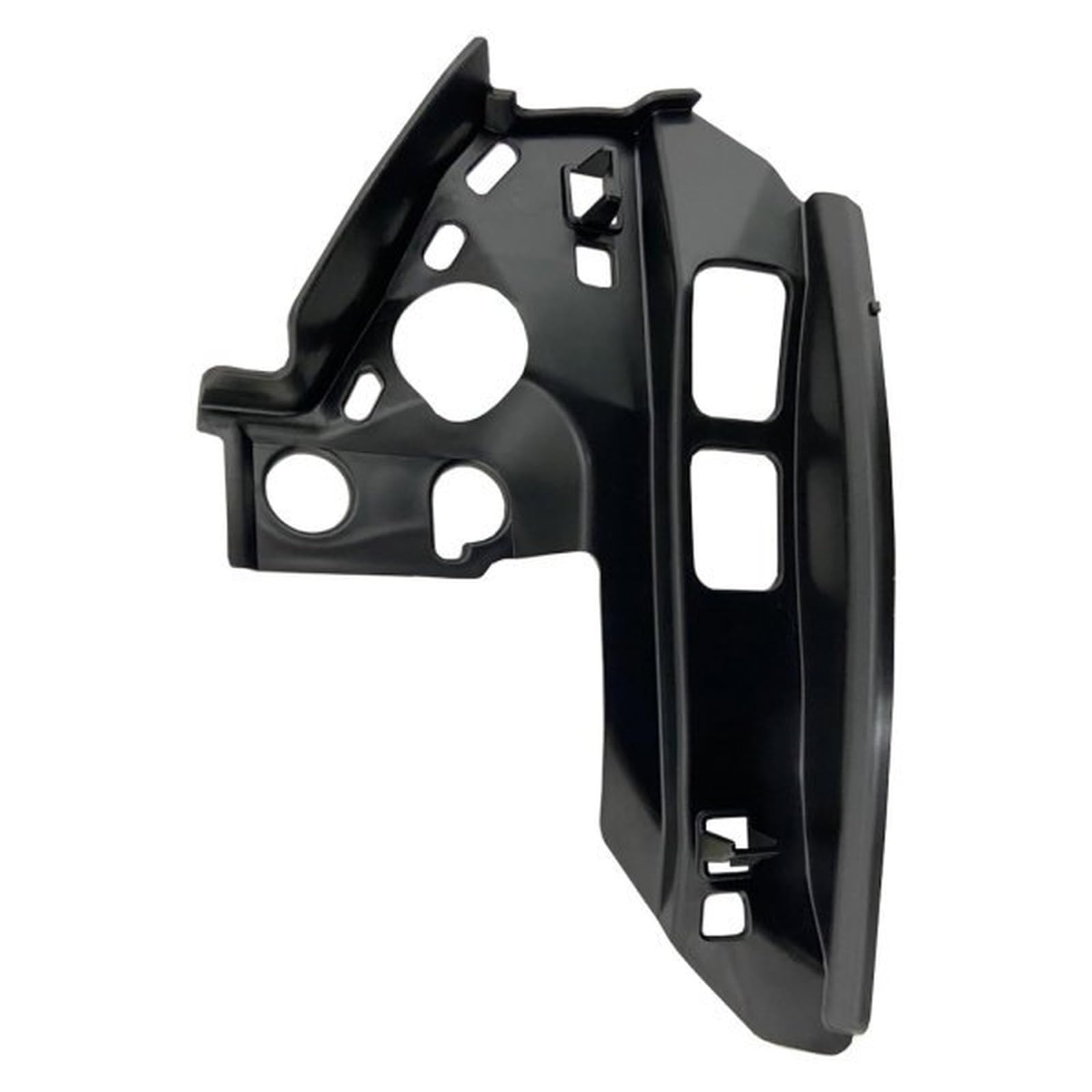 DAT AUTO PARTS Front Right Passenger Side Bumper Cover Support Inner Vertical Bracket, Fits 2022-2025 Mazda CX5, Black Textured Plastic Finish, MA1...
