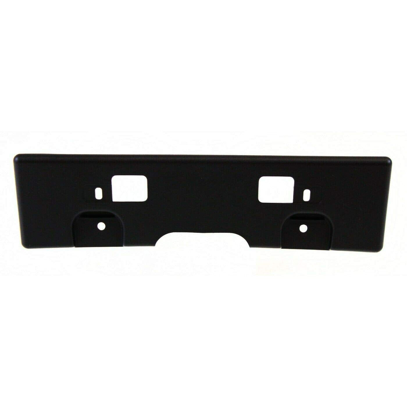 DAT AUTO PARTS Front Bumper License Plate Frame Tag Mounting Bracket Holder Replacement for 2007 2008 2009 2010 2011 2012 Nissan Sentra Black Textu...