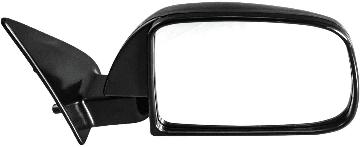 DAT AUTO PARTS Right Passenger Side Window Mount Manual Door Mirror Replacement For 1989-1995 Toyota Pickup 2WD 4WD Black Foldaway Type w/o Window ...