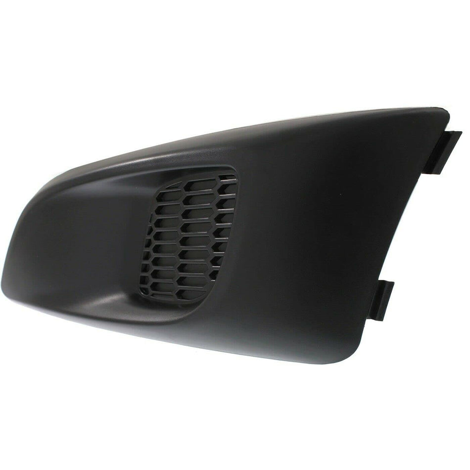 Front Driver Side Bumper Fog Light Cover Insert Without Fog Lights Fits 2012-2016 Chevrolet Sonic LS LT LTZ Hatchback Sedan Black Textured GM1038134
