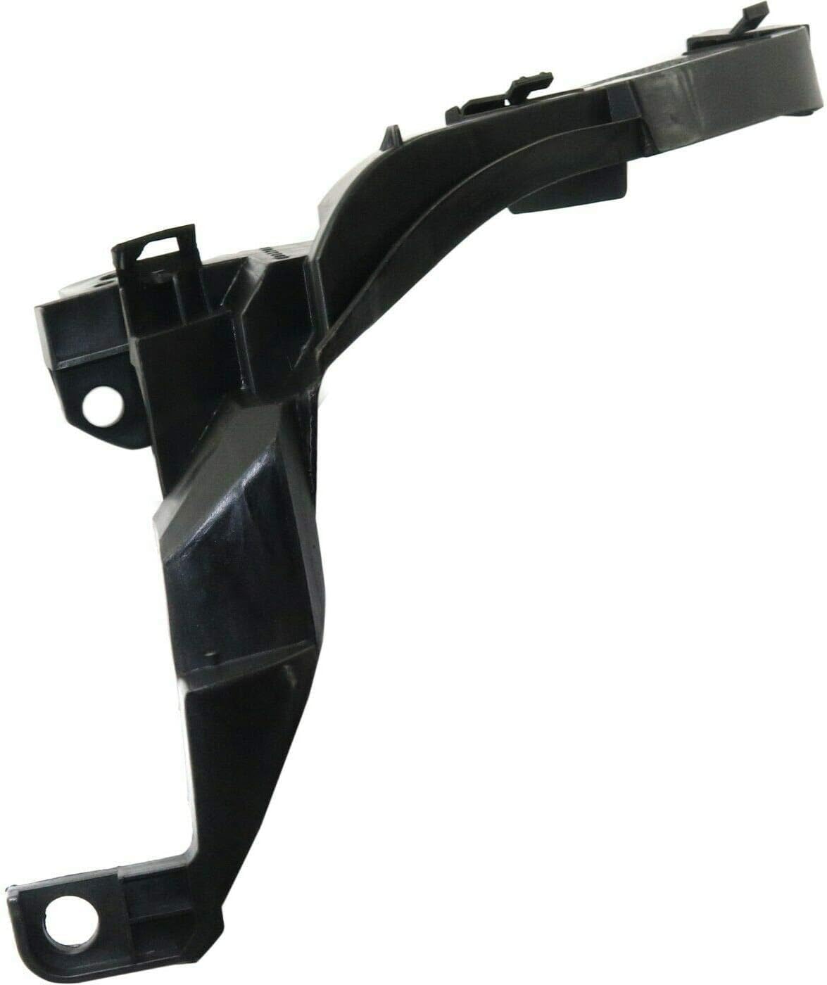 DAT AUTO PARTS Front Left Driver Side Head Lamp Filler Cover Side Beam Trim Bracket Replacement For 2007-2011 Honda CRV Black Textured Made of Plas...