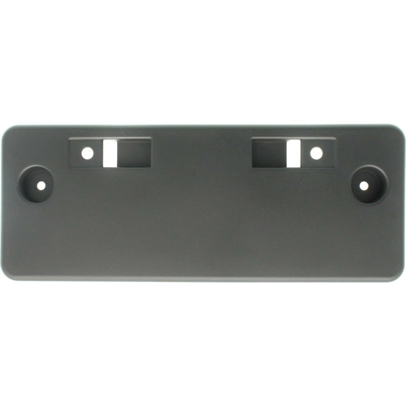 DAT AUTO PARTS Front Bumper License Plate Frame Tag Mounting Bracket Holder Replacement for 2015-2019 Nissan Versa Sedan Models Black Textured PP P...