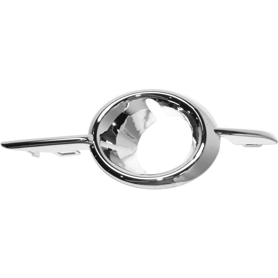 DAT AUTO PARTS Front Left Driver Side Fog Light Cover Outer Trim Ring Molding Bumper Insert Replacement For 2013-2016 Buick Encore Silver Chrome Sm...