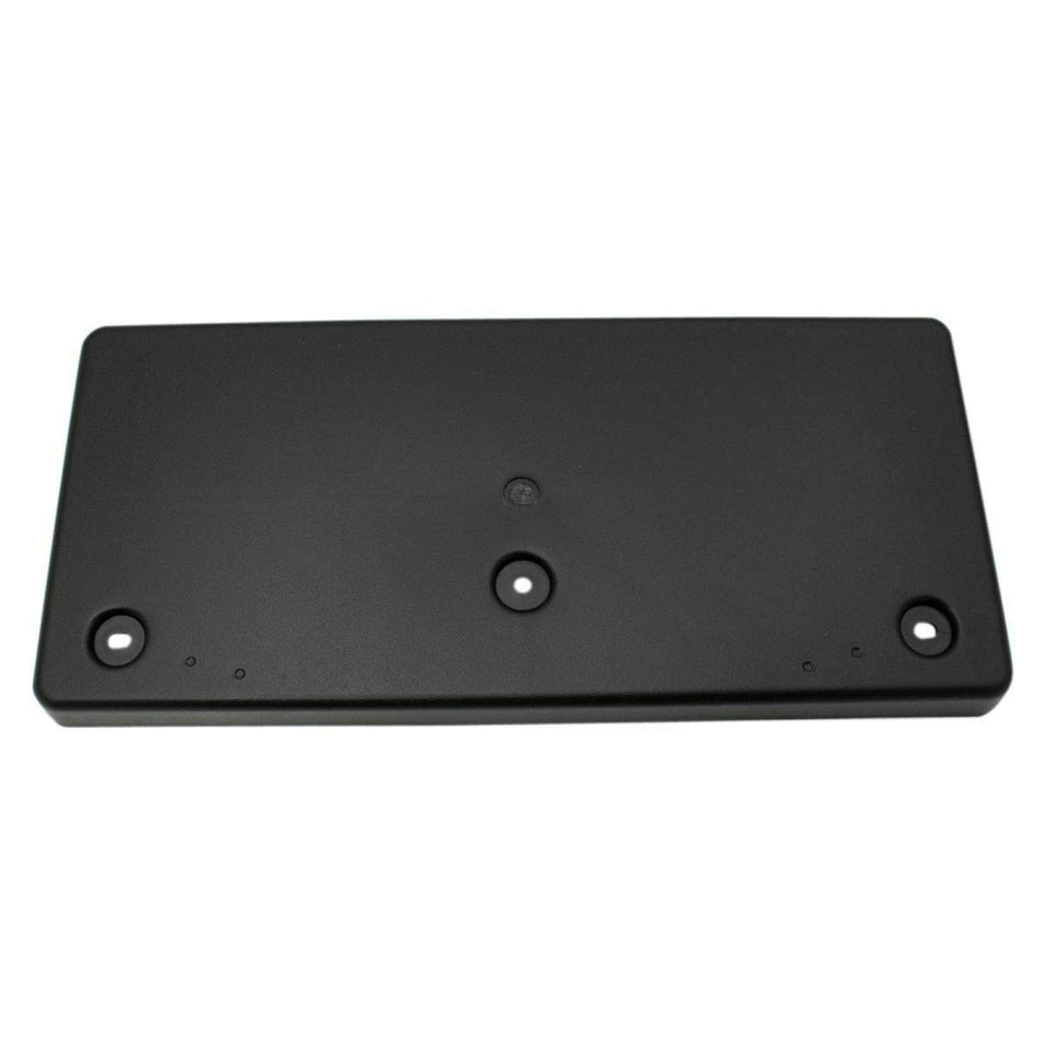 DAT AUTO PARTS Front Bumper License Plate Frame Mounting Bracket Tag Holder Replacement for 2019-2021 Hyundai Tucson Black Textured Plastic HY10681...