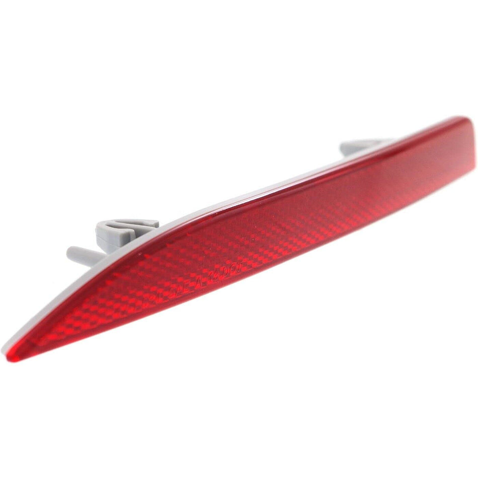 DAT AUTO PARTS Rear Left Driver Side Bumper Cover Marker Light Reflector Lamp Insert Replacement For 2013-2019 Ford Taurus Red Plastic Lens FO11841...