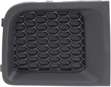 DAT AUTO PARTS Front Left Driver Side Bumper Cover Fog Light Hole Grille Bezel Insert Trim Replacement For 2015-2018 Jeep Renegade Black Textured P...