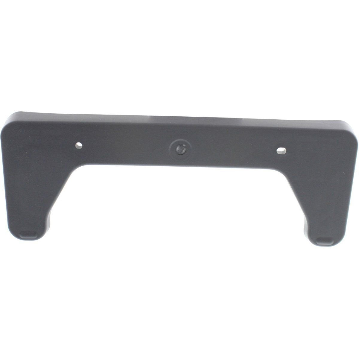 DAT AUTO PARTS Front Bumper License Plate Frame Tag Mounting Bracket Holder Cover Replacement for 2014 2015 2016 Toyota Highlander Black Textured M...