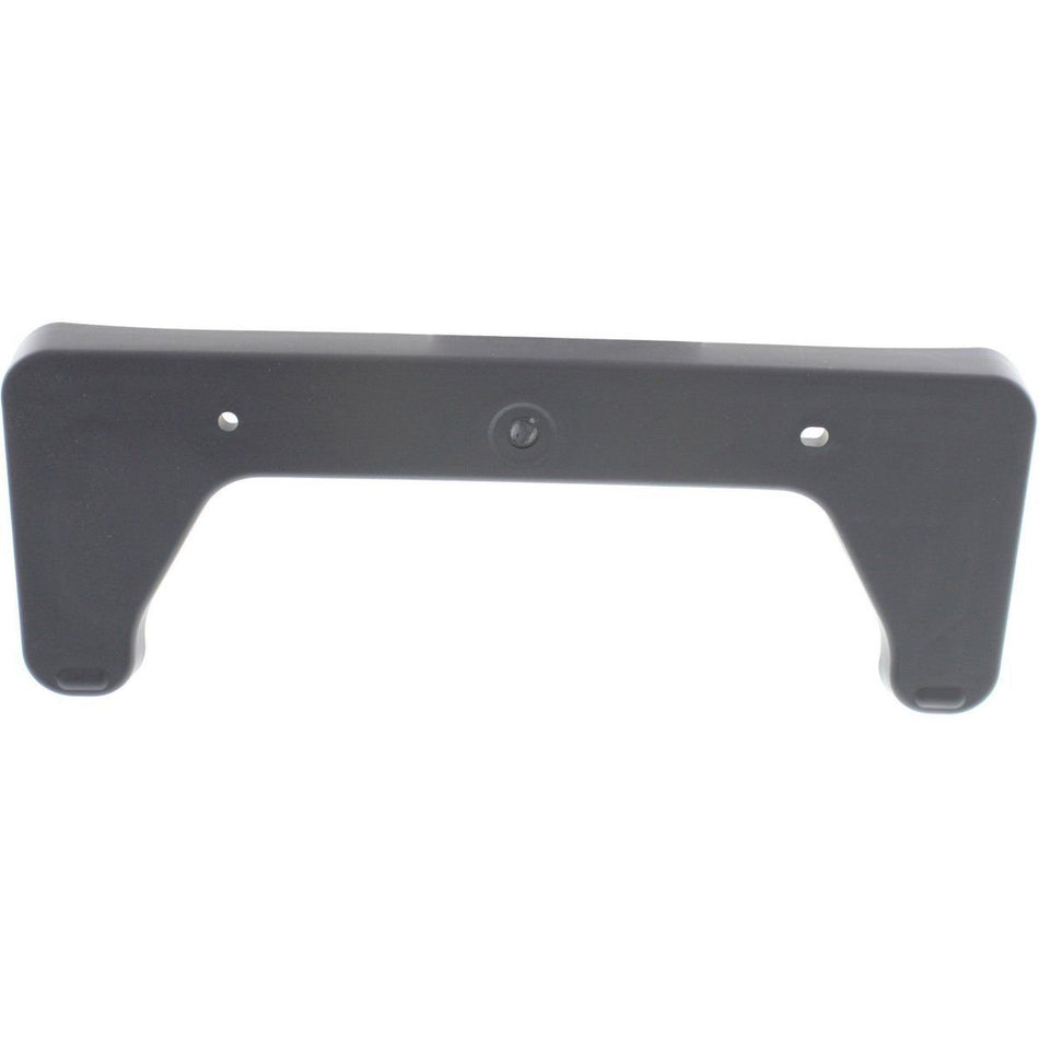 DAT AUTO PARTS Front Bumper License Plate Frame Tag Mounting Bracket Holder Cover Replacement for 2014 2015 2016 Toyota Highlander Black Textured M...