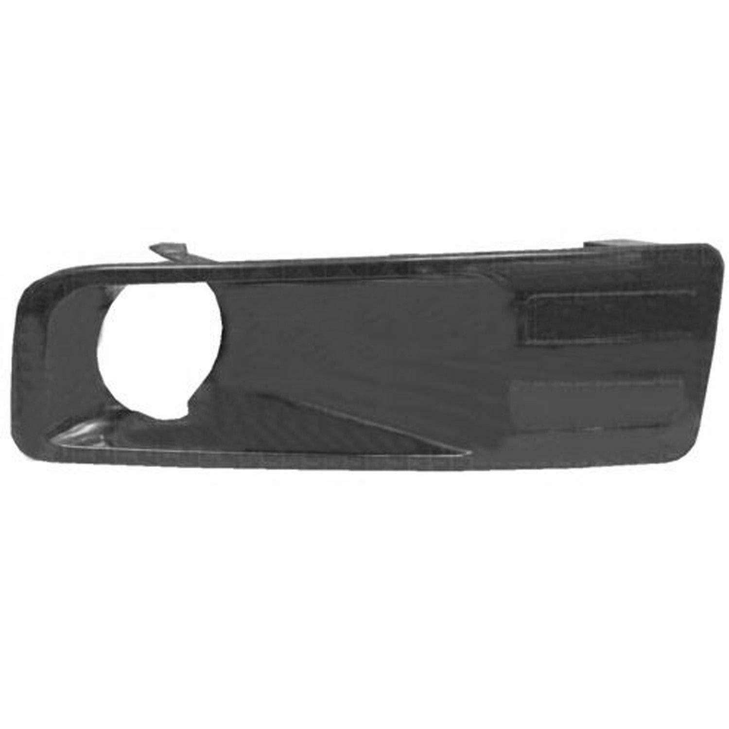 DAT AUTO PARTS Front Left Driver Side Bumper Fog Light Cover Bezel Molding Trim Insert Replacement For 2006 2007 2008 2009 Ford Fusion Black Textur...