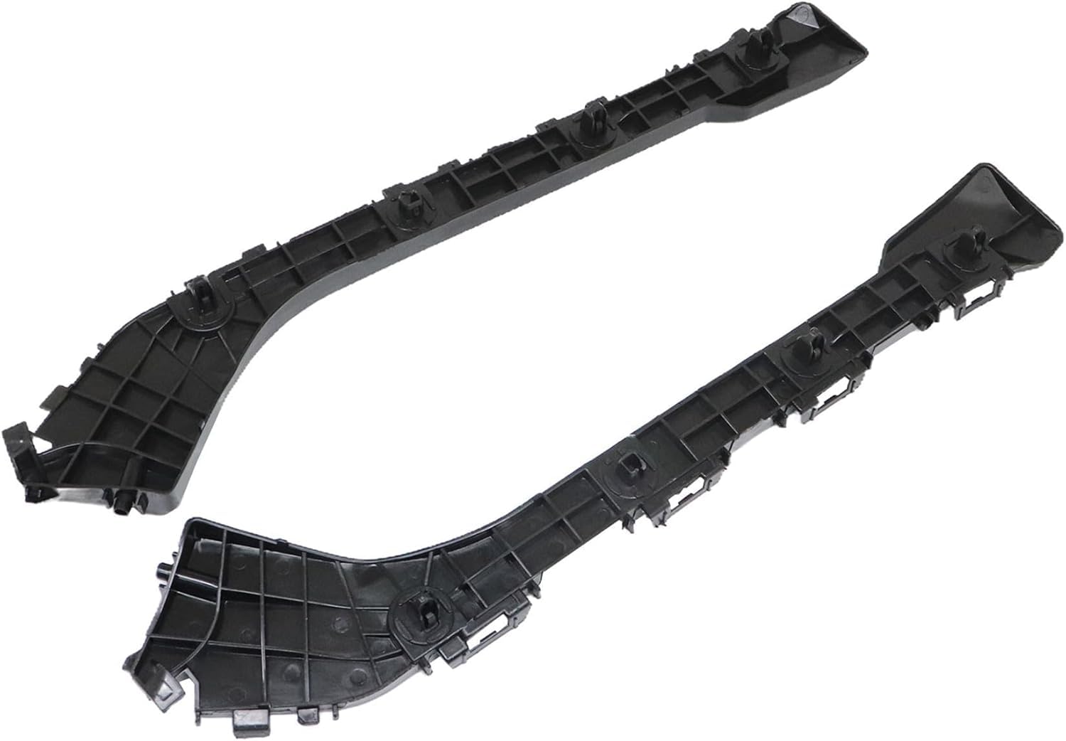 DAT AUTO PARTS Rear Left Driver And Right Passenger Side Bumper Cover Retainer Bracket Insert Replacement For 2010 - 2015 Toyota Prius Plug-In Blac...