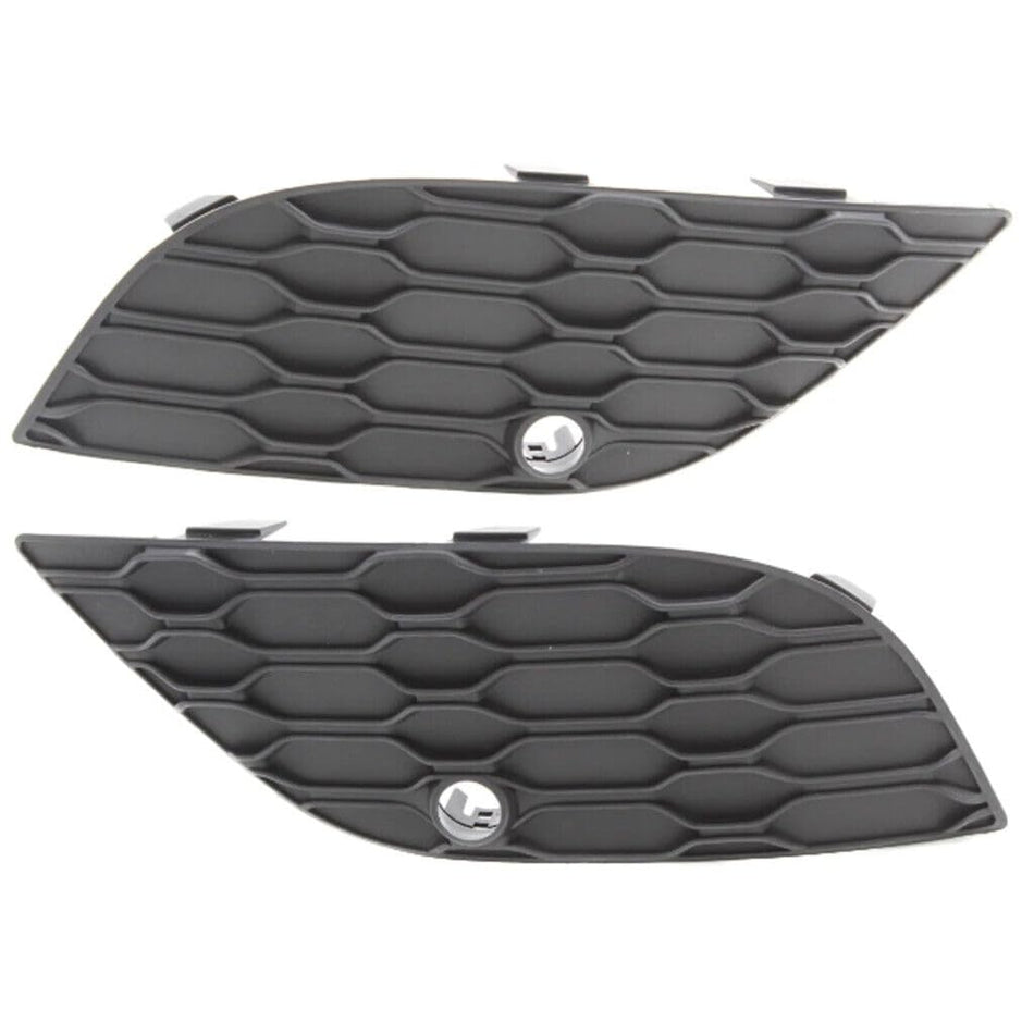 Front Driver and Passenger Side Fog Light Cover Set of 2 Fits 2017-2021 Jeep Grand Cherokee CH1038185 CH1039185 68335073AA