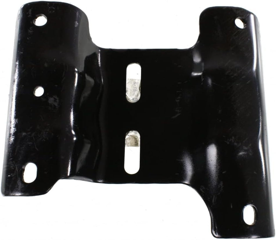 Front Right Passenger and Left Driver Side Bumper Cover Mounting Plate Bracket Retainer SET of 2 Replacement For 1997-2003 Ford F150 Black Steel FO...