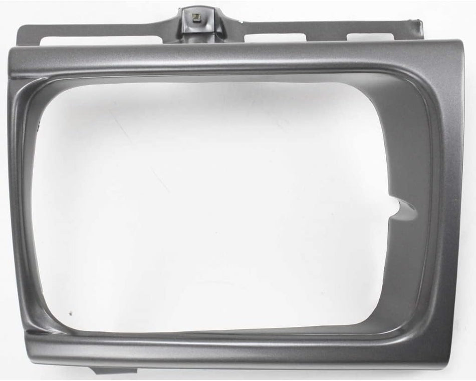 DAT AUTO PARTS Front Right Passenger Side Headlight Door Lamp Trim Bezel Grille Replacement For 1992-1995 Toyota Pickup Truck DLX Models 4WD Silver...