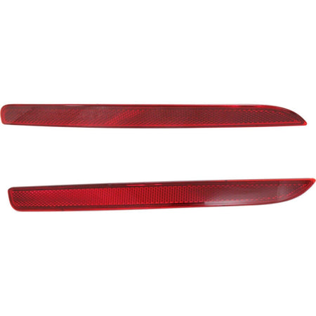 DAT AUTO PARTS Rear Right Passenger & Left Driver Side Pair Bumper Cover Reflector Lamp Marker Light Set Of 2 Replacement For 2016-2019 Ford Explor...