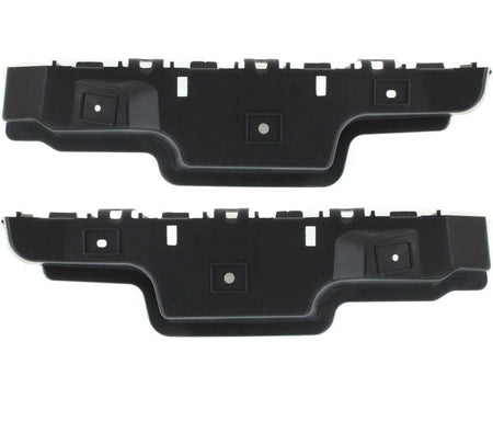 DAT AUTO PARTS Front Left Driver & Right Passenger Side Outer Bumper Cover Bracket Retainer Replacement For 2010 - 2016 Cadillac SRX Black Textured...