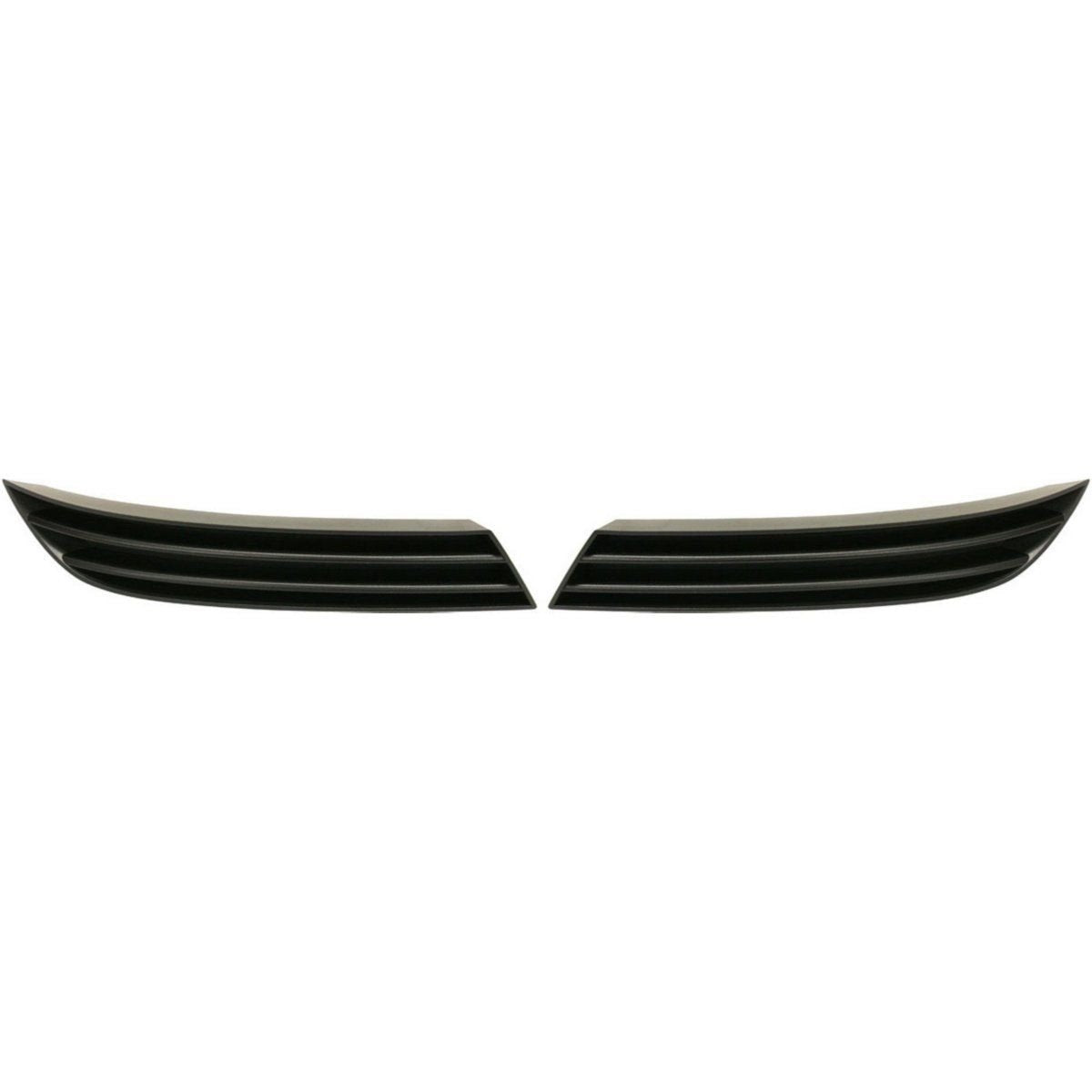 DAT AUTO PARTS Front Left Driver & Right Passenger Side Set of 2 Bumper Fog Light Cover Grille Trim Replacement For 2007 2008 2009 Saturn Aura XE B...