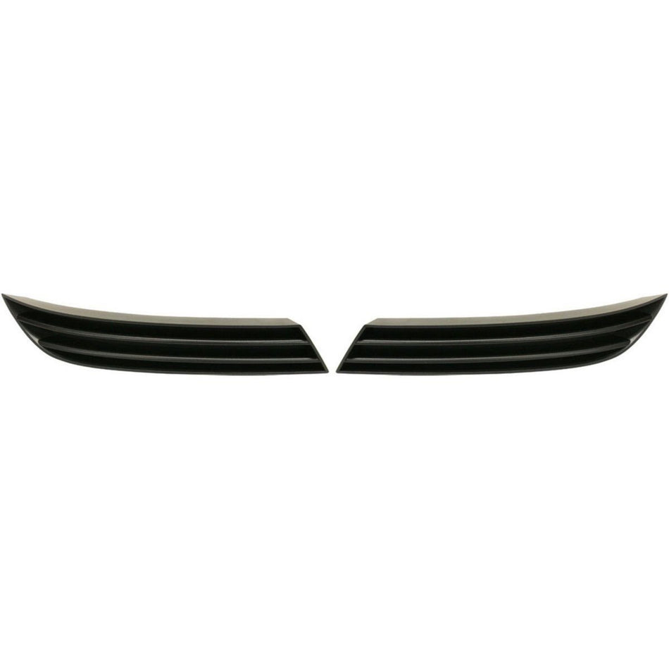 DAT AUTO PARTS Front Left Driver & Right Passenger Side Set of 2 Bumper Fog Light Cover Grille Trim Replacement For 2007 2008 2009 Saturn Aura XE B...