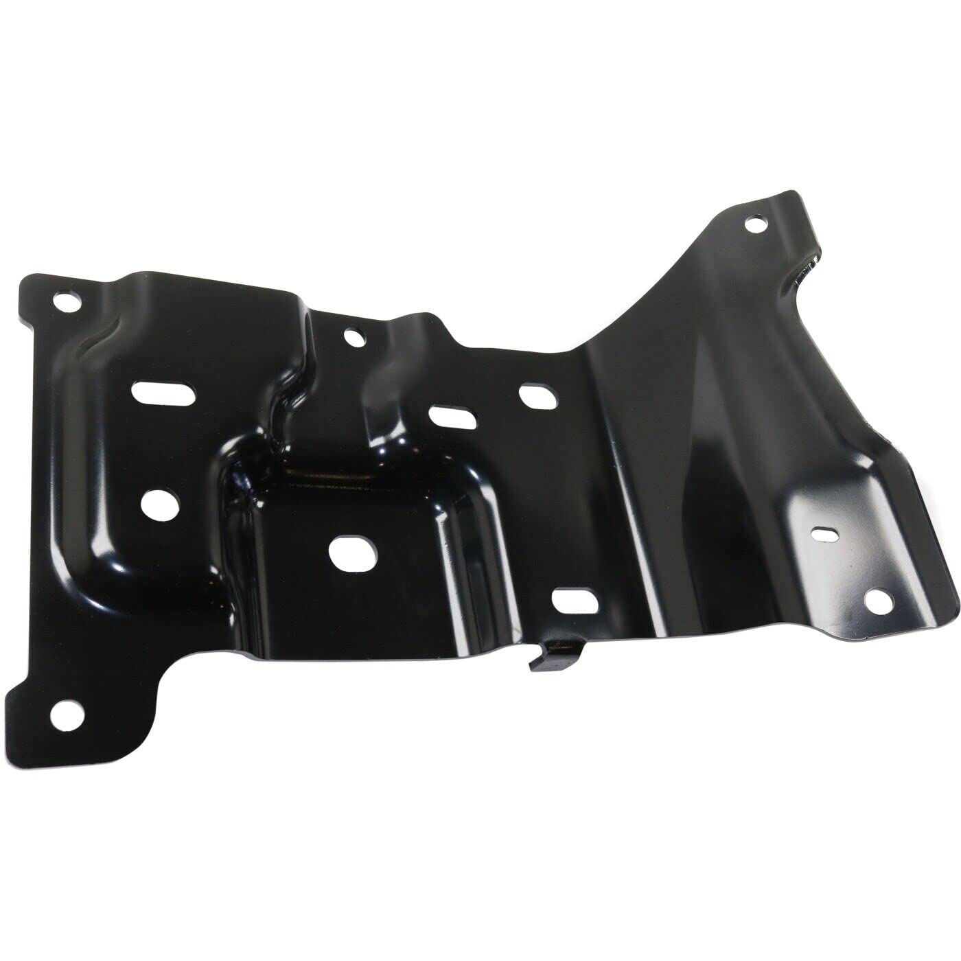 DAT AUTO PARTS Front Right Passenger Side Bumper Cover Mounting Plate Bracket Support Retainer Replacement For 2018-2020 Ford F150 Black Steel FO10...