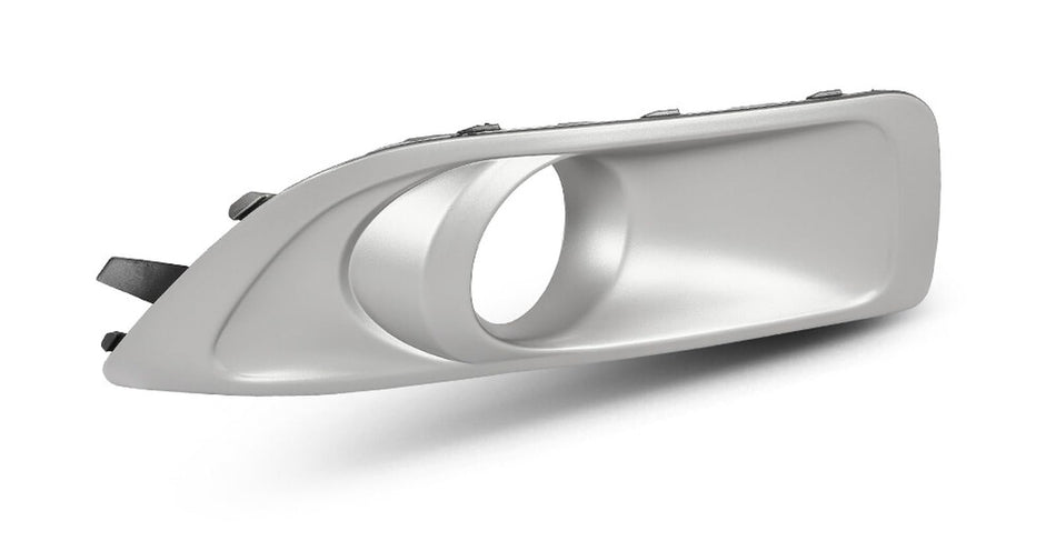 DAT AUTO PARTS Front Right Passenger Side Bumper Cover Molding Bezel, Fits 2010-2012 Subaru Outback, Silver Plastic Primed Finish, SU1039101 57731A...