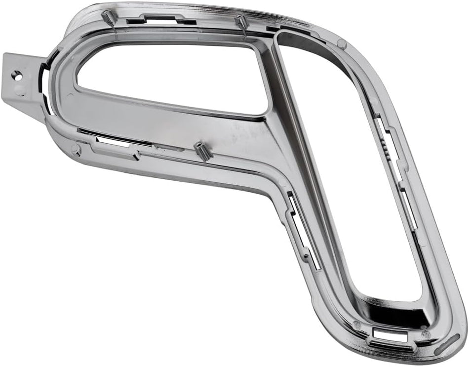 Fog Light Bumper Cover Grille Molding Bezel Trim Insert for 2021-2025 Dodge Durango Front Left Driver Side Satin Nickel CH1038220