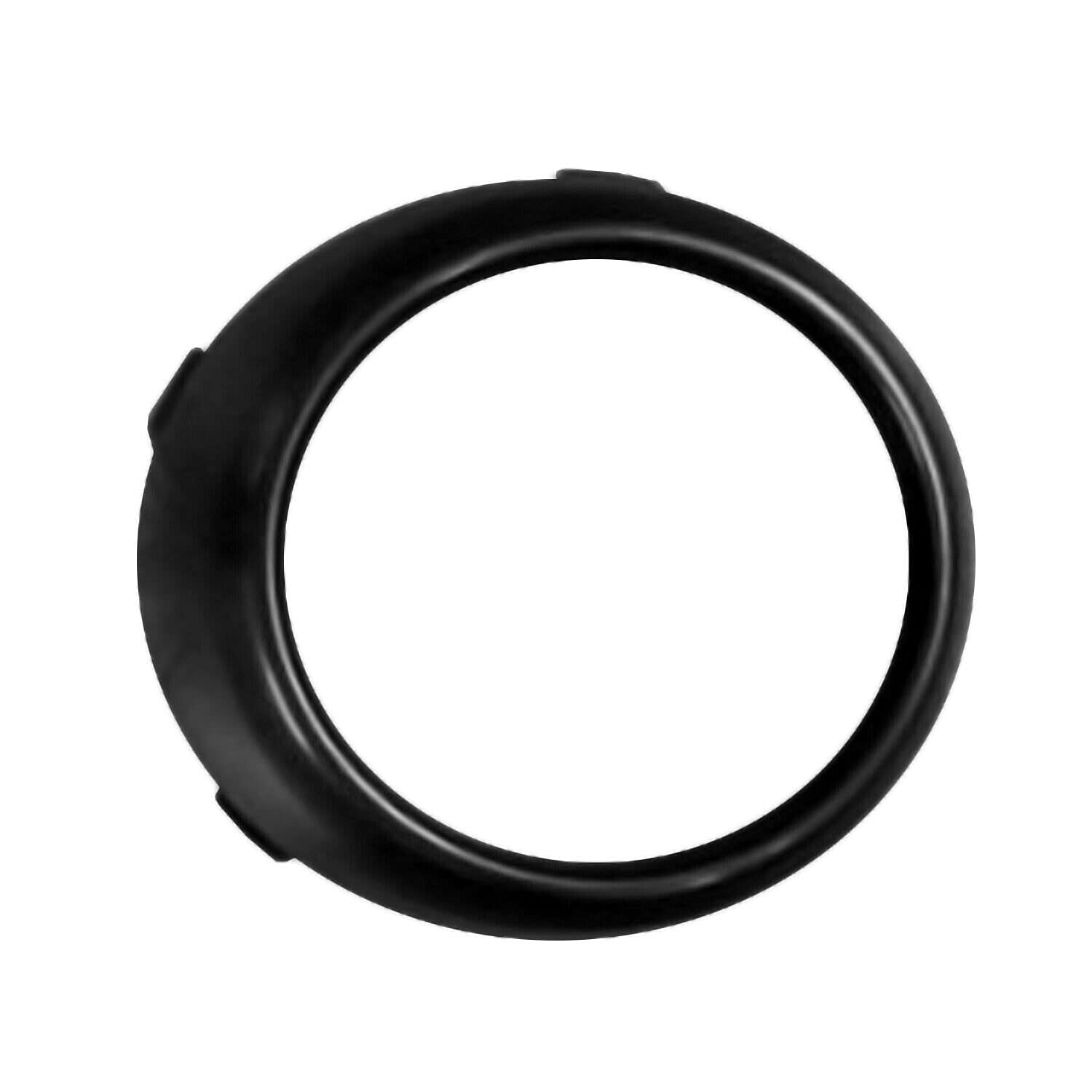 DAT AUTO PARTS Front Right Passenger Fog Light Hole Bezel Lamp Trim Ring Molding Bumper Insert Replacement For 2017 2018 2019 Kia Soul Except Turbo...