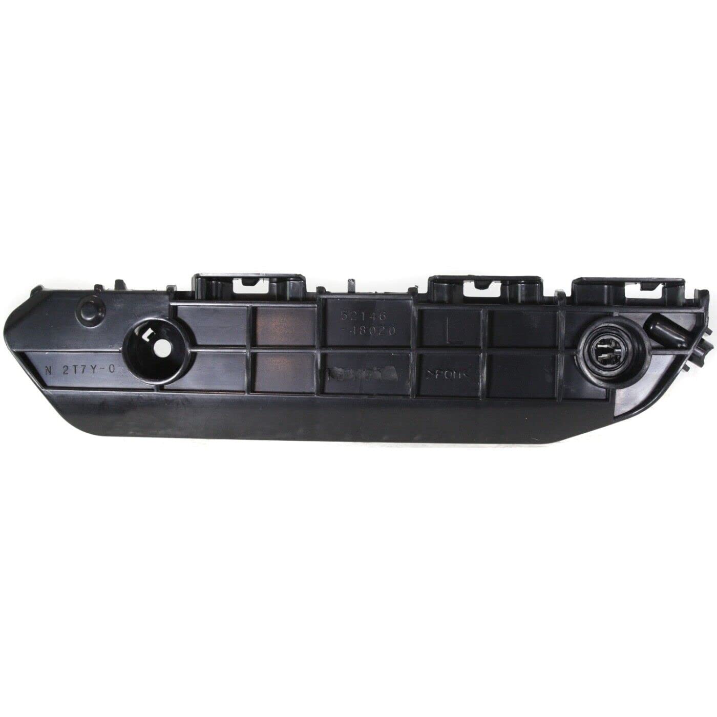 DAT AUTO PARTS Front Left Driver Side Bumper Cover Stay Reinforcement Bracket Support Replacement For 2008 - 2010 Toyota Tundra Highlander Black Sm...