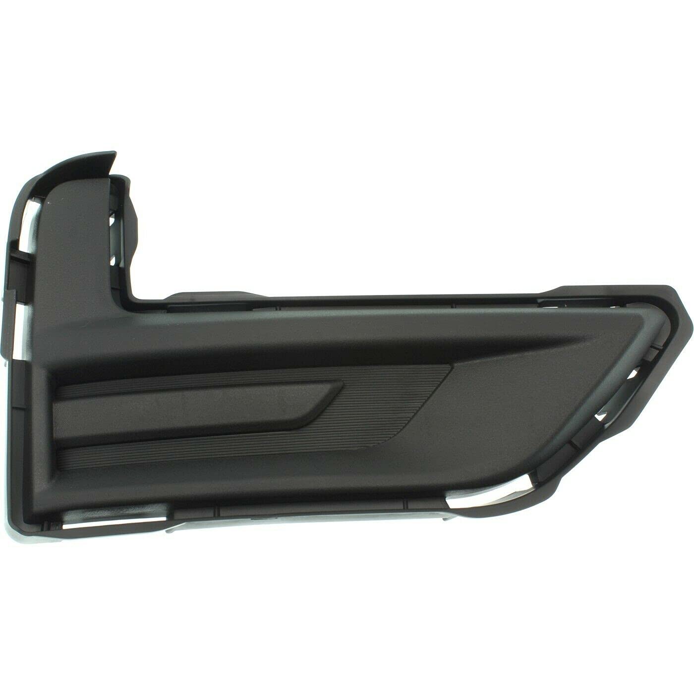 DAT AUTO PARTS Right Front Passenger Side Fog Light Cover Replacement for 17-20 Nissan Rogue Black Textured NI1039148 622566FL0A