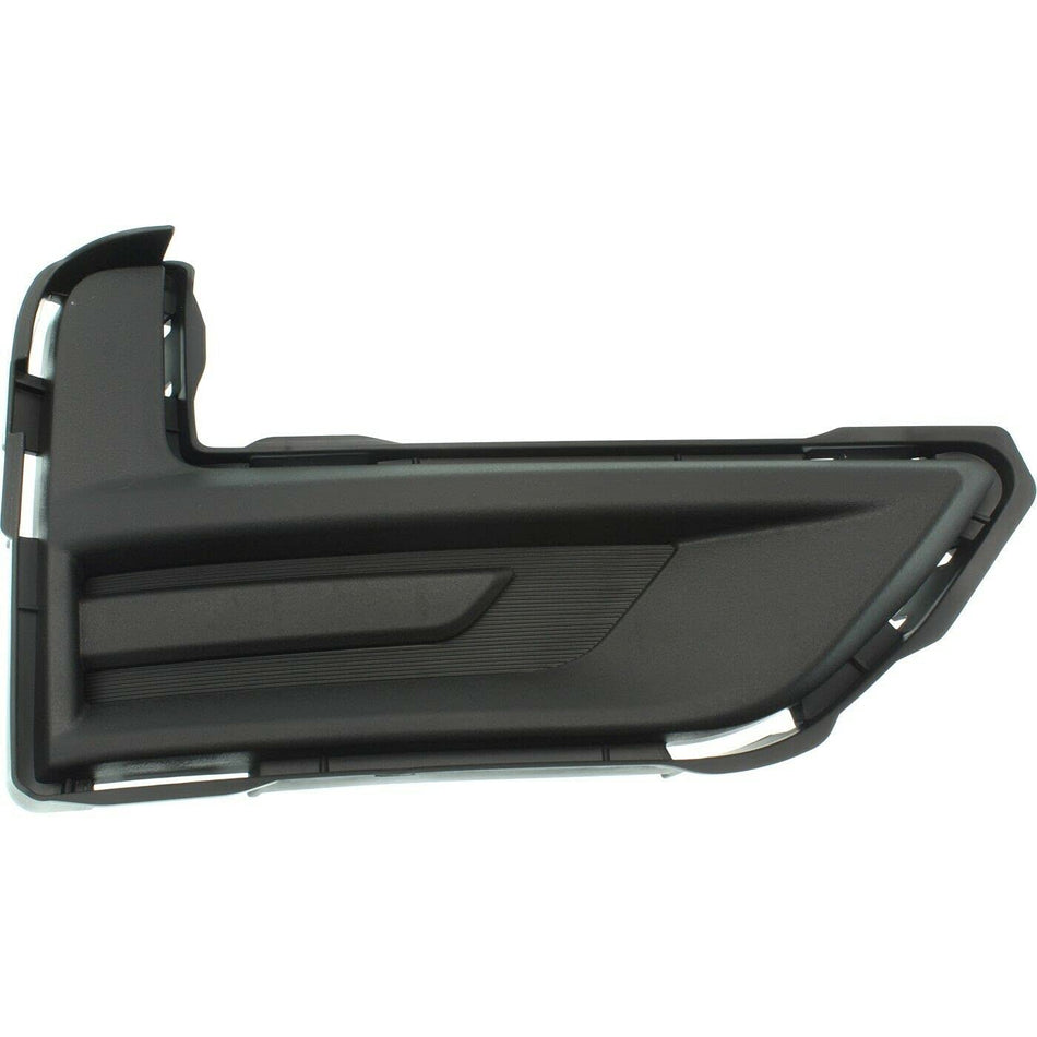 DAT AUTO PARTS Right Front Passenger Side Fog Light Cover Replacement for 17-20 Nissan Rogue Black Textured NI1039148 622566FL0A
