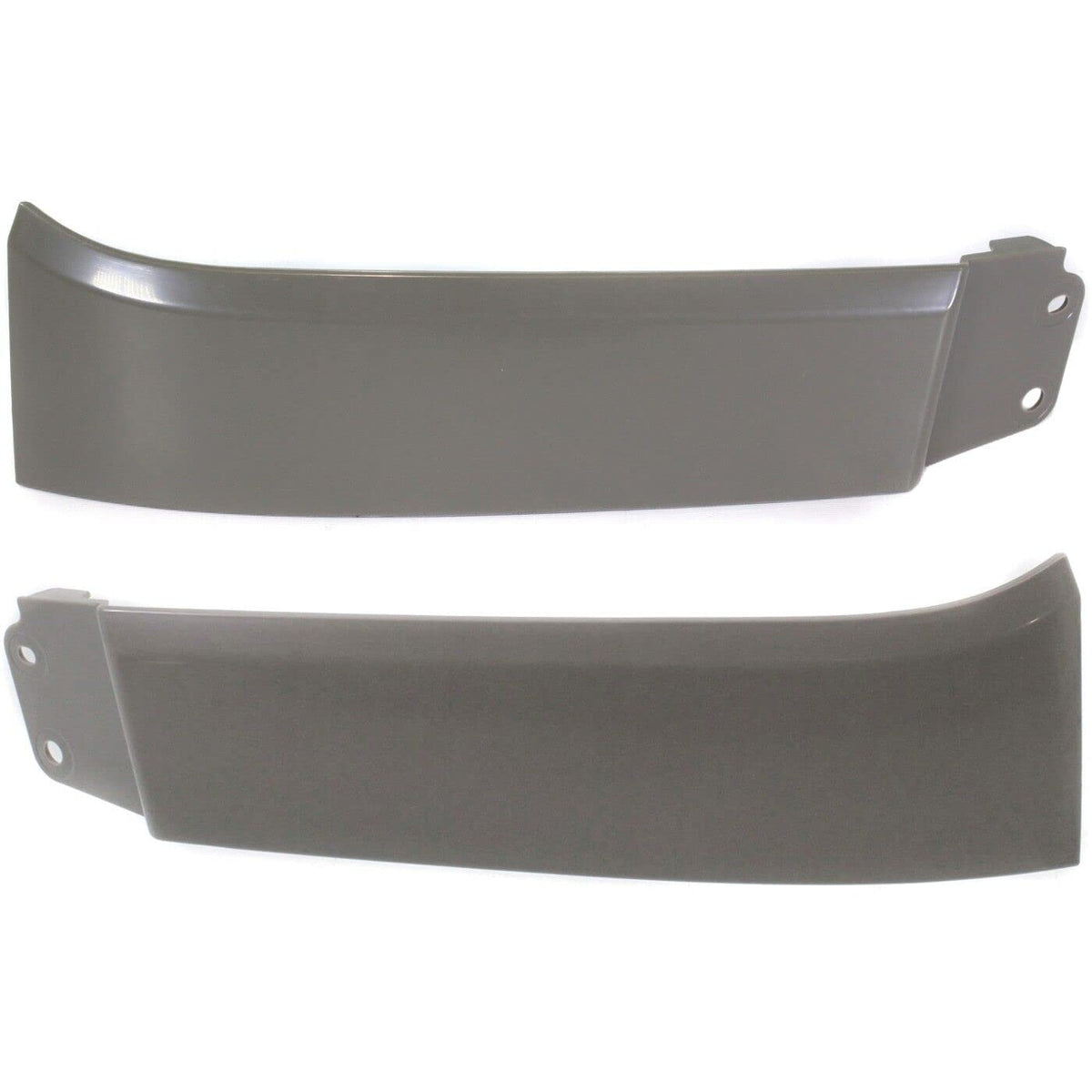 DAT AUTO PARTS Front Right Passenger & Left Driver Side Bumper Fender Extension Set Of 2 Replacement For 2008 - 2017 Toyota Sequoia Gray Smooth TO1...