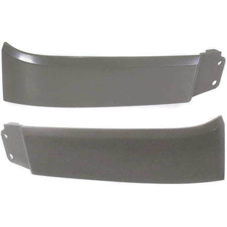 DAT AUTO PARTS Front Right Passenger & Left Driver Side Bumper Fender Extension Set Of 2 Replacement For 2008 - 2017 Toyota Sequoia Gray Smooth TO1...