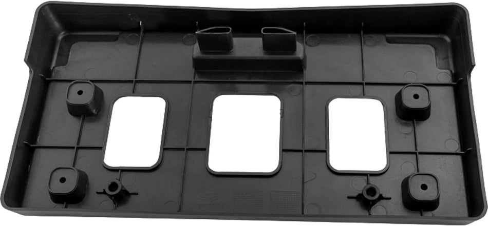 DAT AUTO PARTS Front License Plate Bracket Frame Cover Tag Holder Replacement for 2019-2022 Chevrolet Spark LS and LT Models Black Textured Plastic...