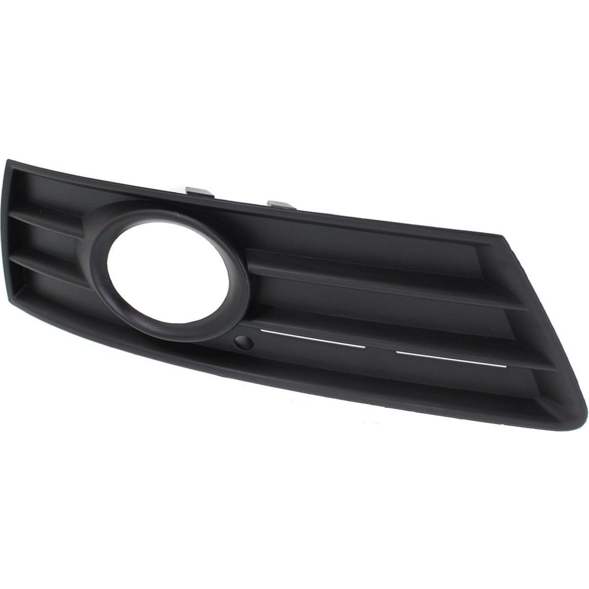 DAT AUTO PARTS Front Right Passenger Side Bumper Insert Fog Light Bezel Molding Cover Grille Trim Replacement for 2009-2012 Volkswagen CC Primed Bl...